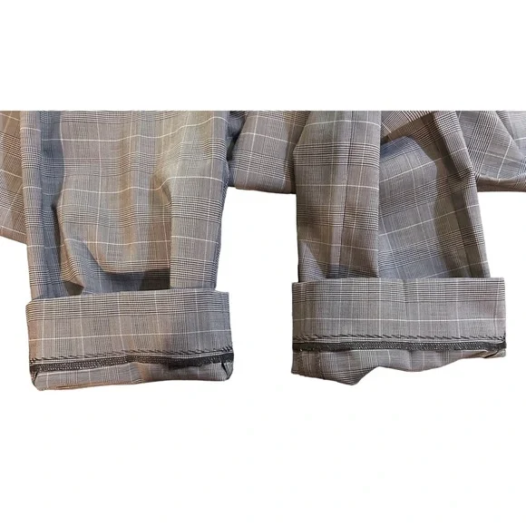 Men's Acne Studios Tailored Checked Wool Trousers Dress Pants 46 32 Waist